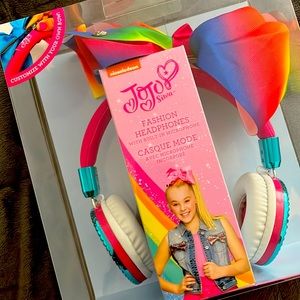 🎀 JOJO Siw Fashion Headphones with Bow & built in microphone 🎧